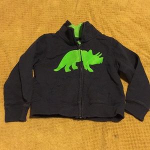 🐾dinosaur zip sweater🐾